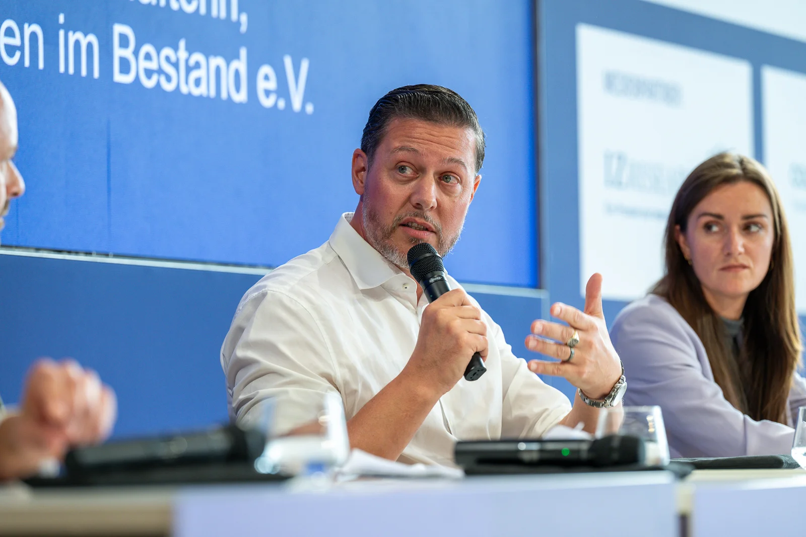 Vanessa Hegele, Dennis Holland, Peter Baumann, Alexander Schmid und Sarah Dungs