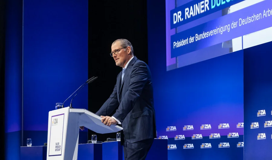 Redner Dr. Rainer Dulger