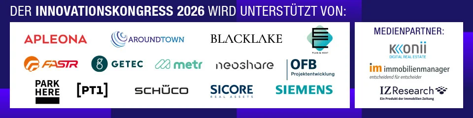 Sponsoren beim Innovationskongress 2026
