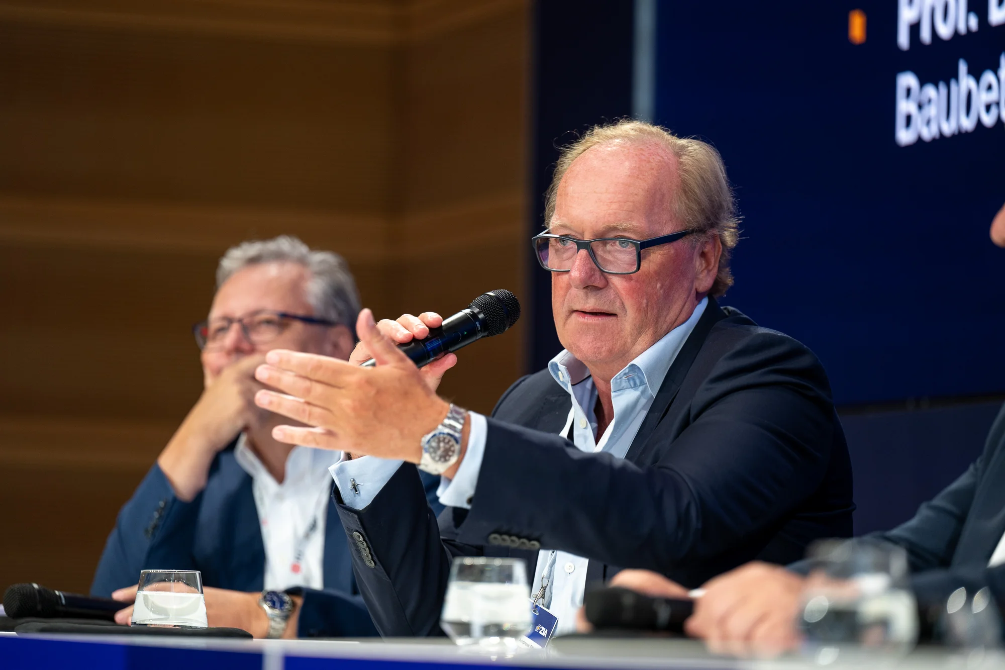Redner Prof. Dr. Andreas Pfnür (TU Darmstadt)