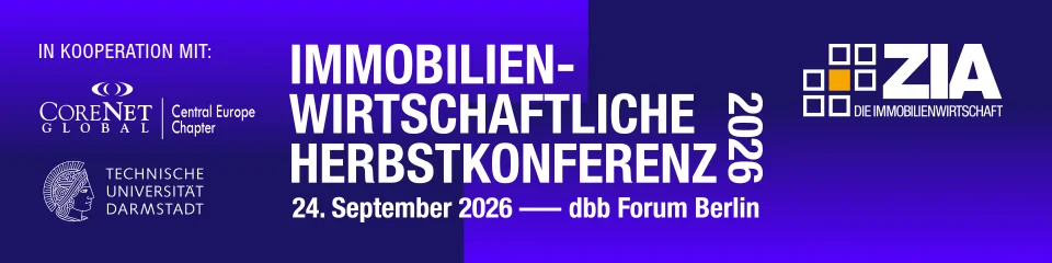 Immobilienwirtschaftliche Herbstkonferenz 2026